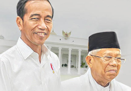 jokowi-ma'ruf amin visual story gateway image
