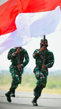 Sangarnya Komcad Militer Indonesia